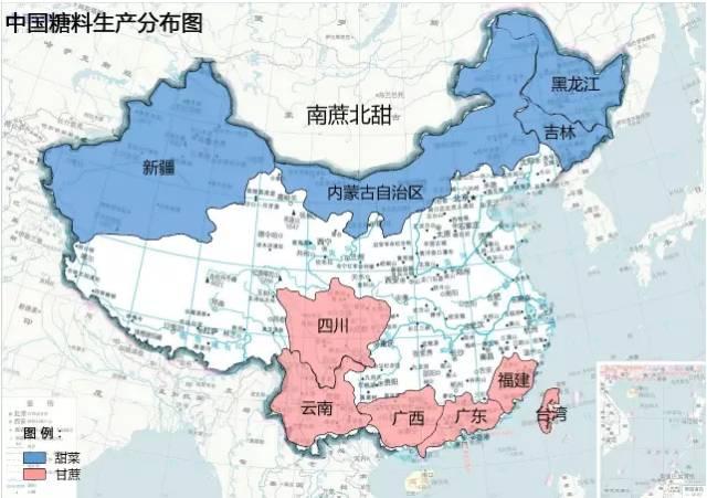 超级全面中国农业地图详解