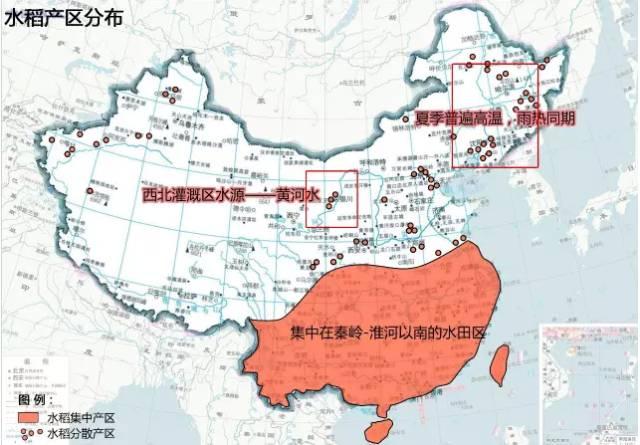 超级全面中国农业地图详解