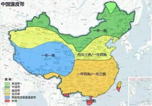 超级全面中国农业地图详解