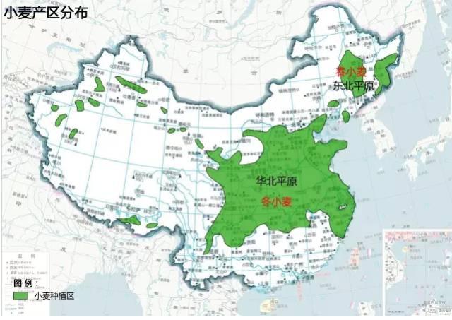 超级全面中国农业地图详解