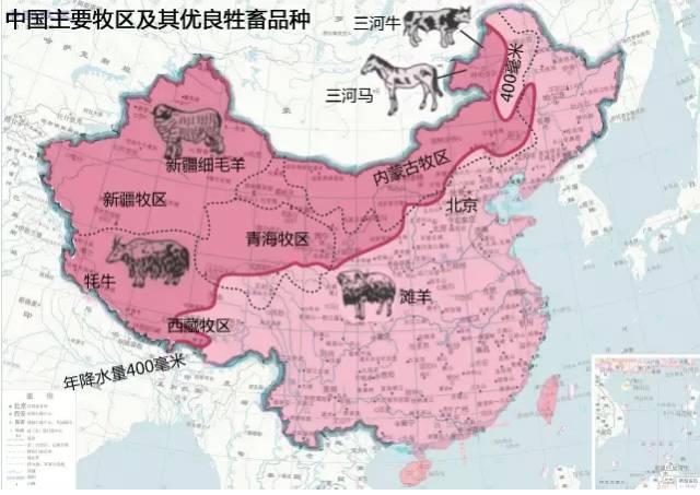 超级全面中国农业地图详解