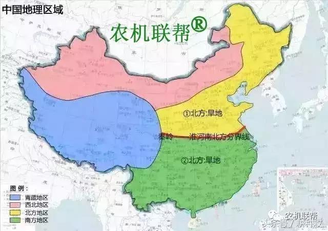 全国小麦、玉米、大豆、油菜、花生等粮食种植区域分布图，收藏！