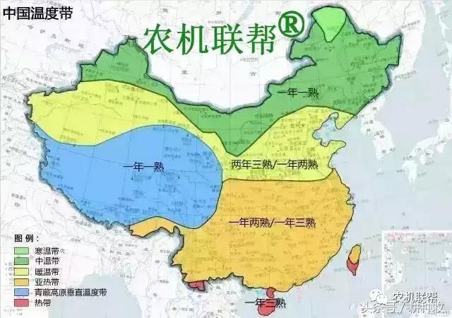 全国小麦、玉米、大豆、油菜、花生等粮食种植区域分布图，收藏！