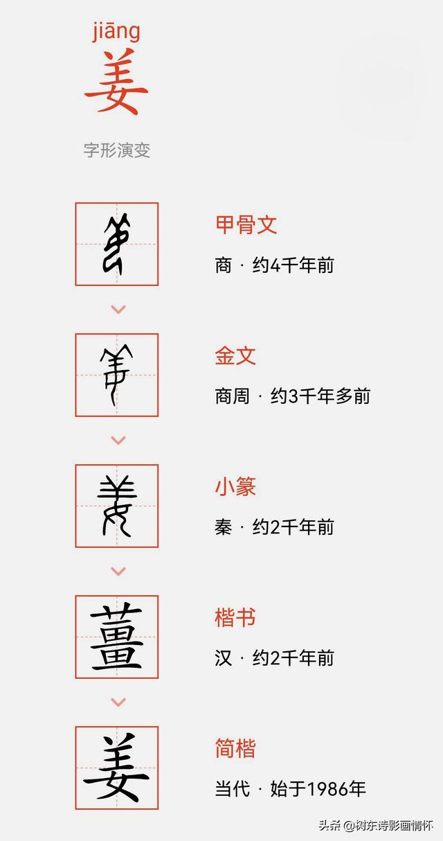 树东解译“姜”字的演变，讲述“姜太公钓鱼”的历史故事