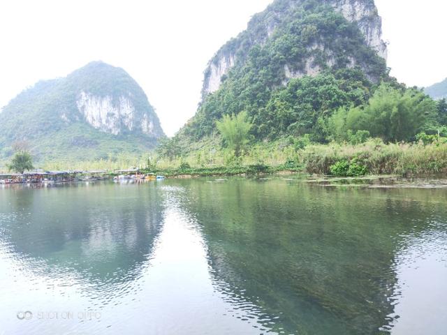 跟着黑豆去广西_靖西鹅泉