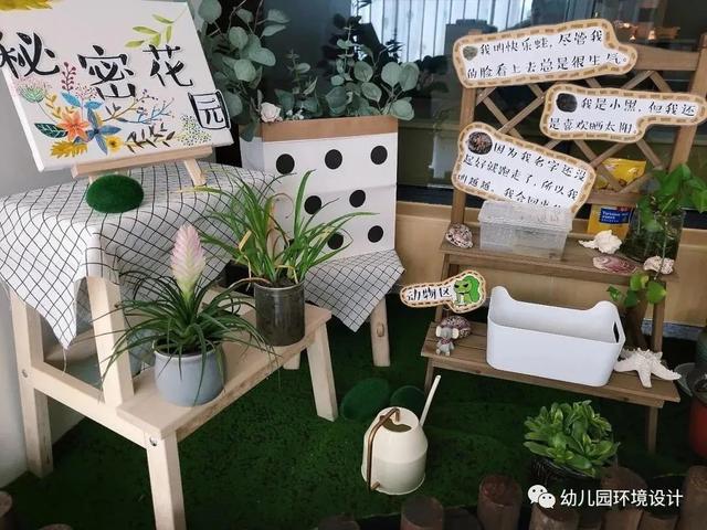 跟着创意学幼儿园植物区角布置，让浓缩的大自然“活”起来｜环创