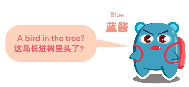 为什么不能说bird on the tree？