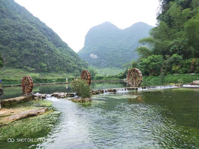 跟着黑豆去广西_靖西鹅泉