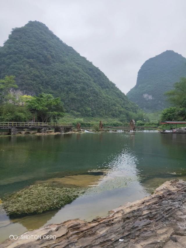 跟着黑豆去广西_靖西鹅泉