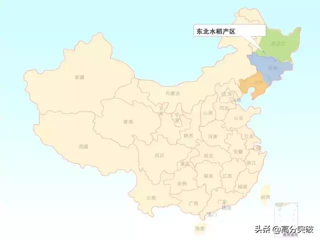 中国农业地图（多图、很全）