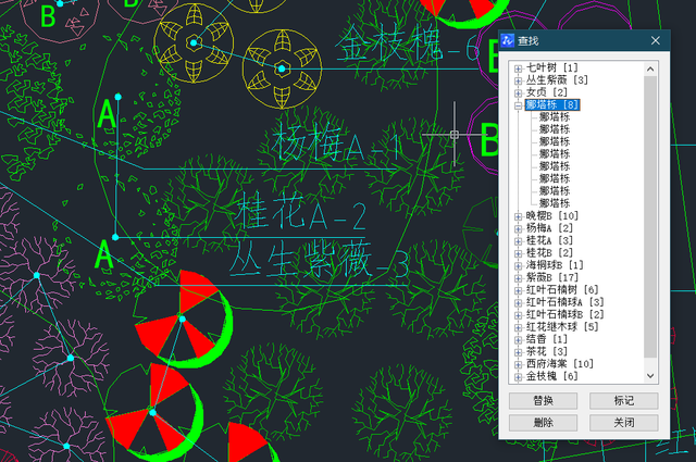 手把手教你CAD园林设计 再也不用数树了