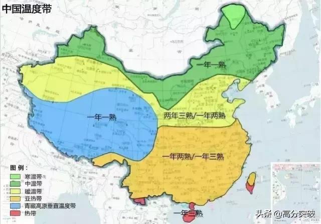 中国农业地图（多图、很全）