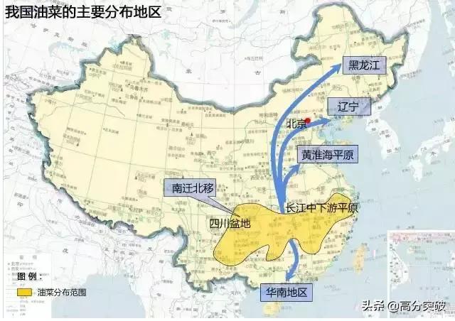 中国农业地图（多图、很全）