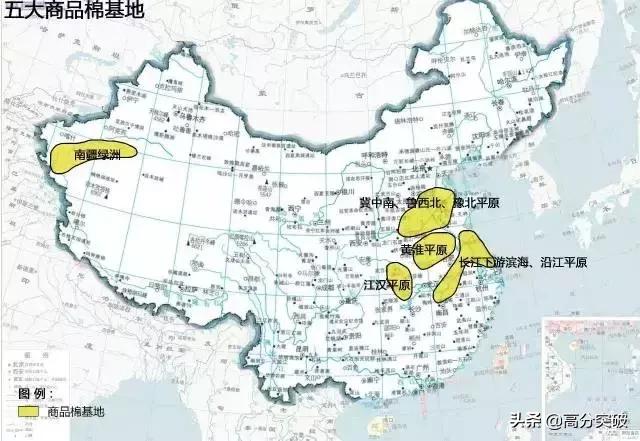 中国农业地图（多图、很全）