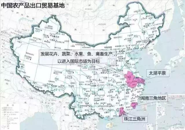 中国农业地理地图，你了解吗？