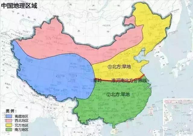 中国农业地理地图，你了解吗？