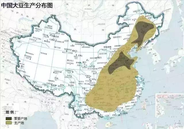 中国农业地理地图，你了解吗？