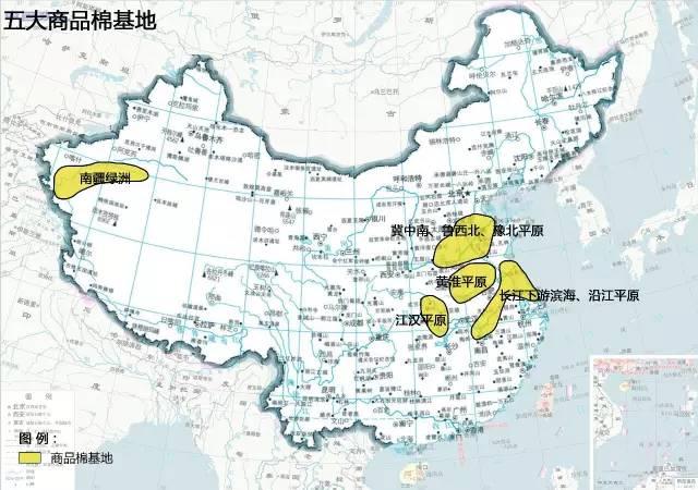 中国农业地理地图，你了解吗？