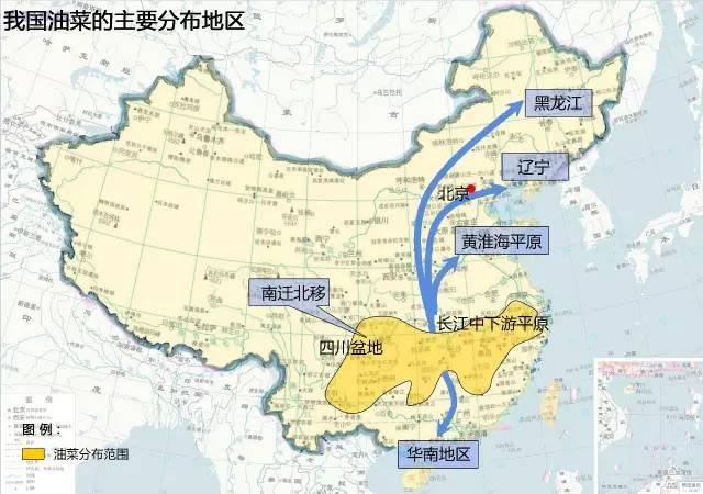 中国农业地理地图，你了解吗？