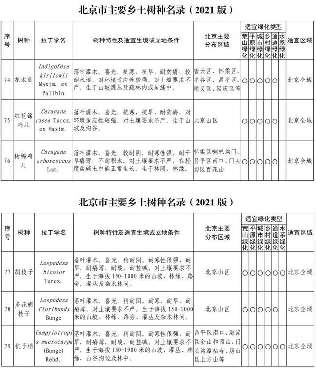 你知道北京有多少种树吗？一起来看